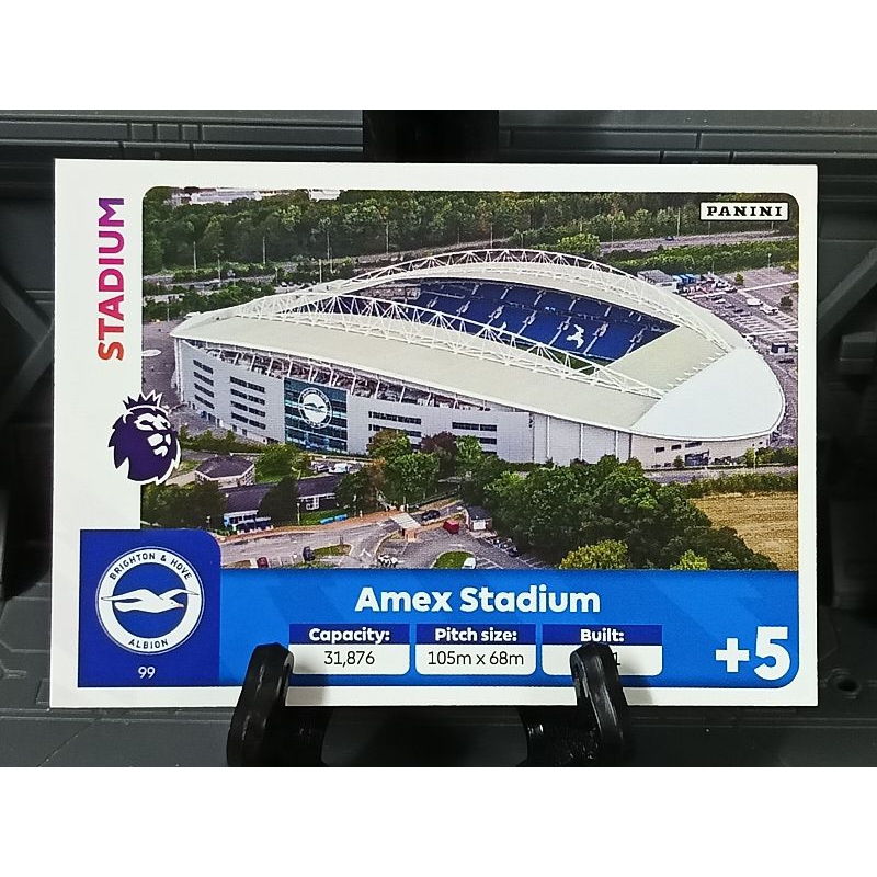 Amex stadium Panini Adrenalyn XL Premier League 2025 Brighton & Hove Albion Cards