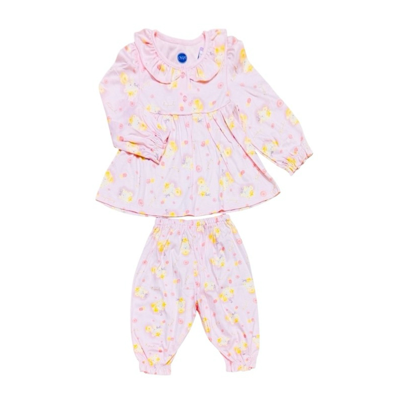 Enfant New Collection ชุดนอนแขนจั้มขาจั้ม ตุ๊กตา สำหรับเด็กอายุ 6เดือน-3ปี