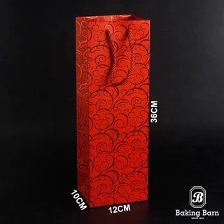 Baking Barn Wine bag (10 ชิ้น/แพ็ค) ถุงขวดไวน์ ทรงยาว ถุงใส่ของ ถุงใส่ขวดไวน์