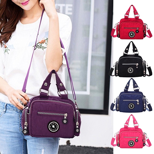 Rootote(R1207)-J2 กระเป๋าสะพายข้างใบเล็กน่ารักช่องเยอะ (ล็อตใหม่โลโก้ดำ LENIRA)