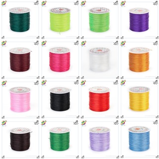ไหมยืด 1 ม้วน / แพ็ค 0.1mm*50M สายคริสตัล เอ็นยืดตราเพชร ม้ว…