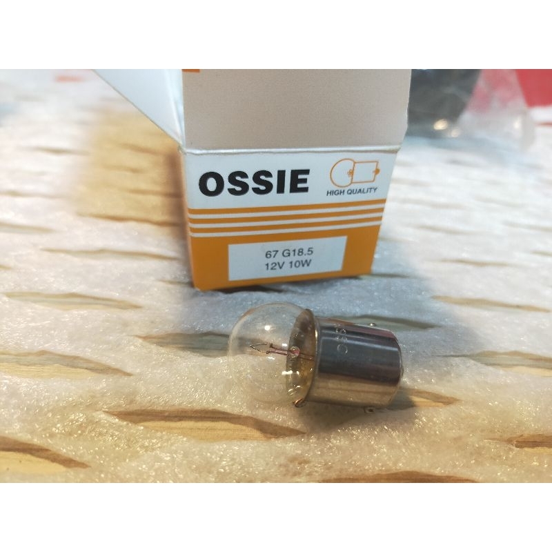 หลอดไฟเลี้ยว รถมอเตอร์ไซค์ มี2ขนาด 6V. 12 V.