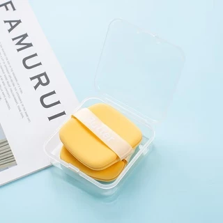 Butter Biscuit Air Cushion Powder Puff พัฟแต่งหน้า พัฟแป้งฝุ่น พัฟคุชชั่น ทรงสี่เหลี่ยม หนานุ่มไม่ระคายผิว