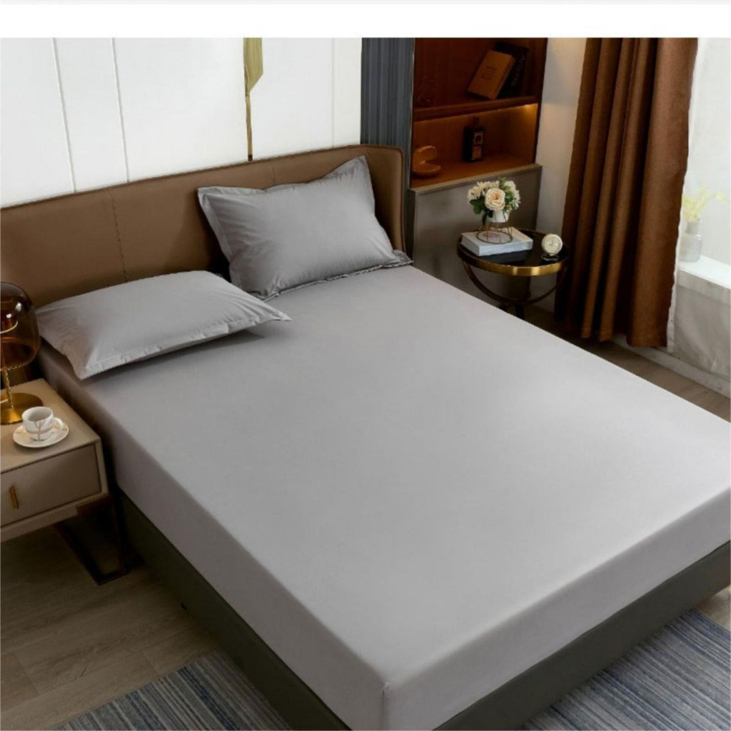 ผ้าปูที่นอน กันน้ำ100% นุ่มนอนสบาย ระบายอากาศได้ดี พร้อมป้องกันไรฝุ่น คุณภาพพรีเมียม ขนาด 3ฟุต/3.5ฟุต/5ฟุต/6ฟุต - รูปที่ 4