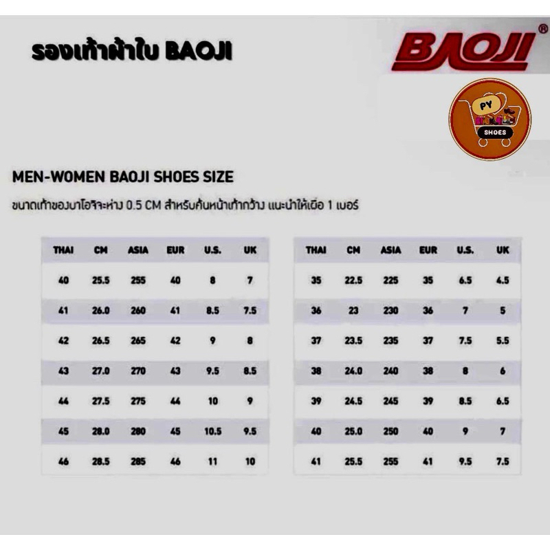 รองเท้าผ้าใบ BAOJI เเท้100% BJW 1116 รองเท้าผ้าใบผู้หญิง ไซส์ 37-41