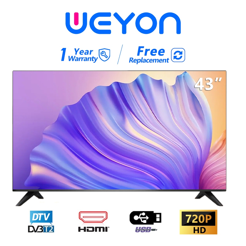 ทีวีดิจิตอล WEYON LED Digital TV ทีวี 32 40 43 นิ้ว รุ่น GT-40MP
