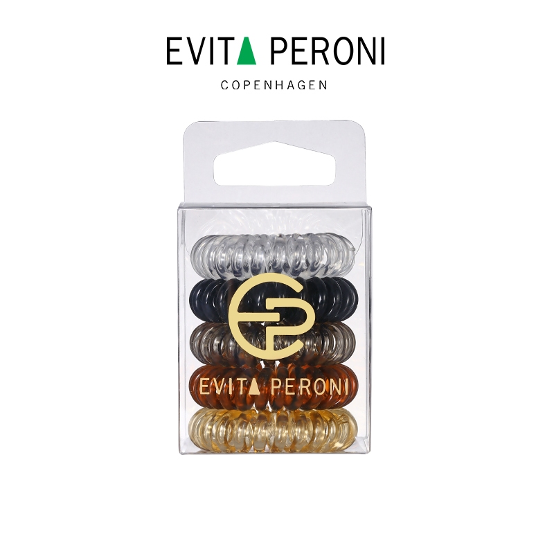 EVITA PERONI Elastic Styling (4cm / 1 Set x 5 Pcs) | กรงเล็บผมสไตล์พรีเมี่ยม | เครื่องประดับผมหรูหรา
