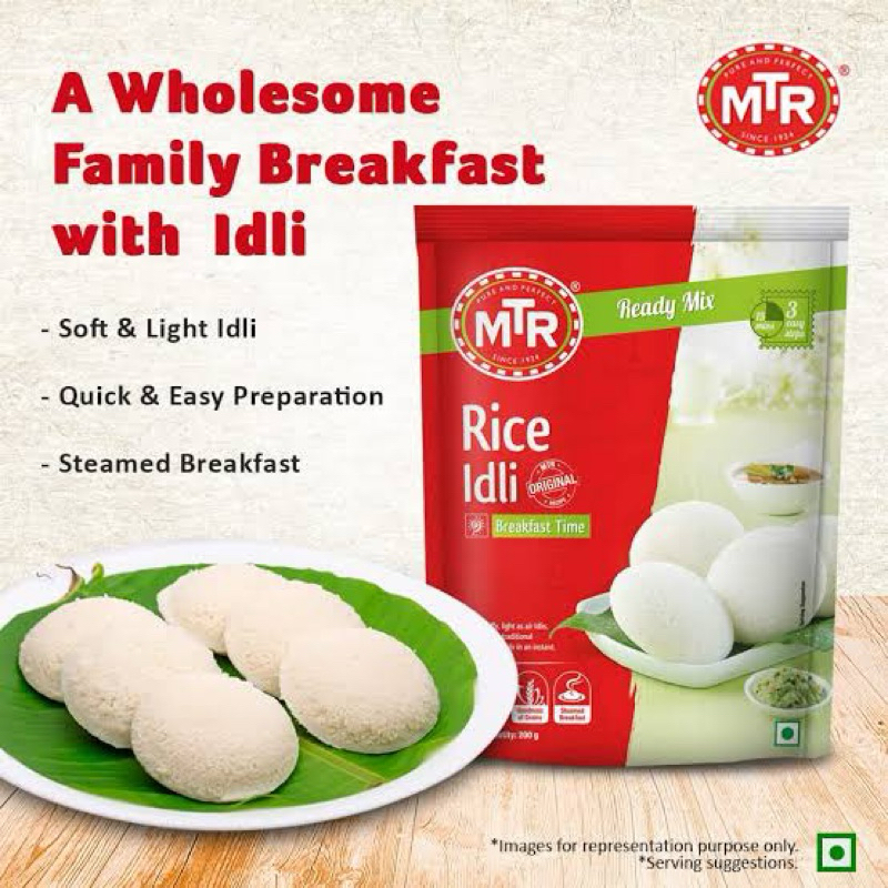 MTR Rice Idli Ready Mix 500g