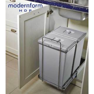 Modernform HDP ชุดถังขยะพร้อมรางดึง ขนาด 48 ลิตร เหมาะกับหน้…