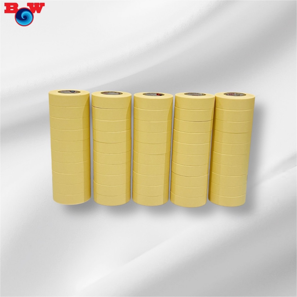 เทปกาวย่นปิดพ่นสีรถ รุ่นWP กว้าง16มม/ยาว20หลา  ยี่ห้อBlue Ocean 5 แถว