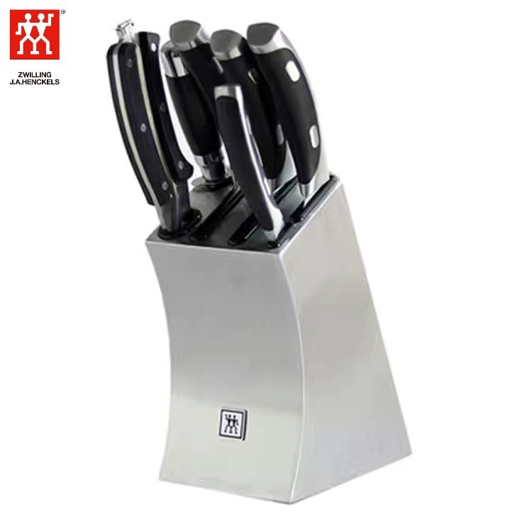 Zwilling Kitchen Household Kitchen Knife Set Seven-piece stainless steel carving knife slicing knife
