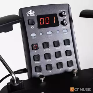 [ใส่โค้ดลด 1000บ.] Dr.Drum CPD-1000 / CPD-1000 Plus Portable E-drum Electric Drum กลองไฟฟ้า กลองแพ็ดไฟฟ้า DrDrum CPD1000