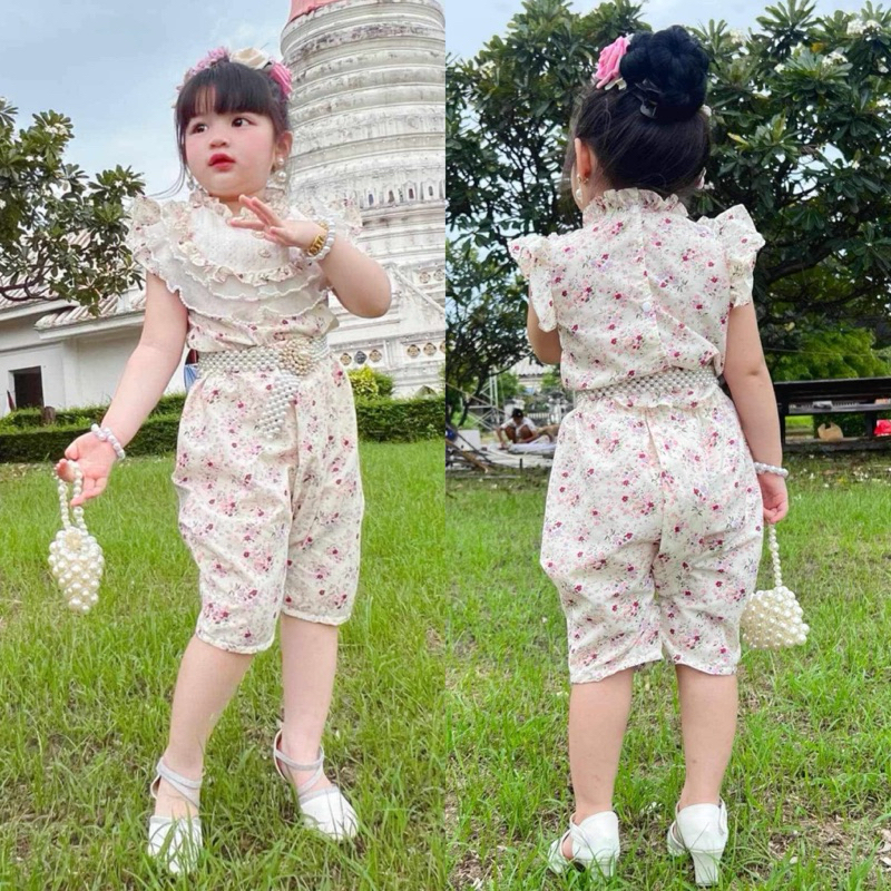 ชุดไทยลูกสาว ชุดไทยเด็กผู้หญิง มาใหม่ ผ้าดี สวยตรงปก