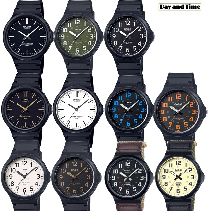 นาฬิกาคาสิโอของแท้ รุ่น MW-240-1E,MW-240-1B,MW-240-3B,MW-240-7B,MW-240-1B2,MW-240-4B สินค้ารับประกัน