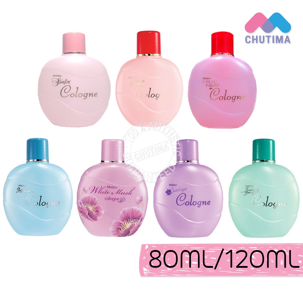 น้ำหอม มิสทิน โคโลญจ์ 80/120 มล. Mistine Cologne 80/120 ml.