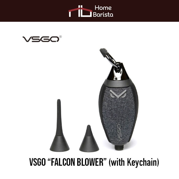 Home Barista ลูกยางเป่าผงกาแฟ VSGO “Falcon Blower” (หัวพวงกุญแจ สำหรับพกพา)