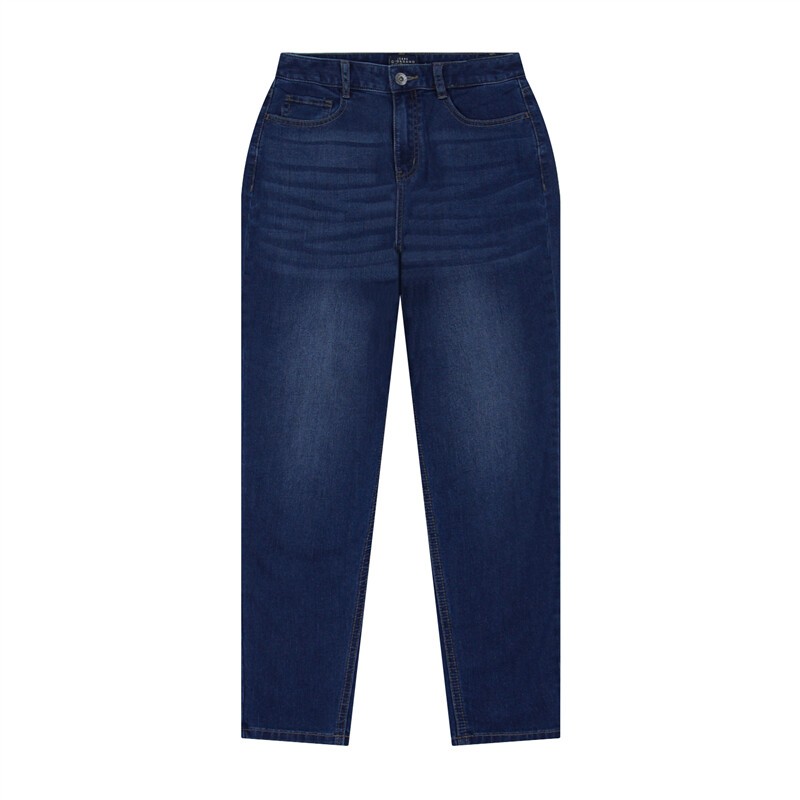 GIORDANO กางเกงยีนส์ ผู้หญิง Women's Mom Jeans 0542403