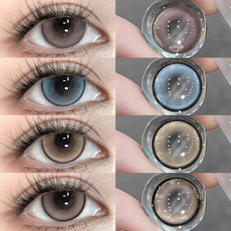 Yilala Contact Lens【buy2-3%buy3-5%】NO POWER เลนส์มีค่าสายตา คอนเทคเลนส์รายเดือนคอนแทคเลนส์ บิ๊กอาย G