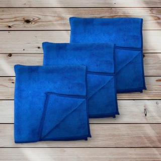 ผ้าไมโครไฟเบอร์ ผ้าเช็ดทำความสะอาด แบบหนา หลากสี ขนาด40x40ซม. 450 กรัม