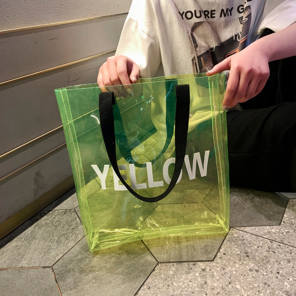 myspacefashion(MY957)กระเป๋าสะพายข้างรหนังPVCสกรีนตัวอักษร - รูปที่ 5