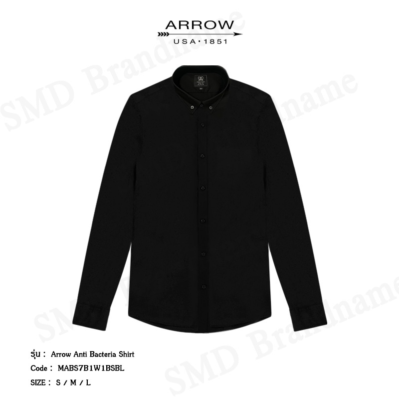 Arrow เสื้อเชิ้ตแขนยาว รุ่น Arrow Anti Bacteria Shirt Code: MABS7B1W1BSBL