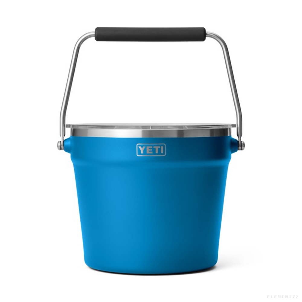 YETI ถังน้ำ+ฝา รุ่น RAMBLER BEVERAGE BUCKET BIG WAVE BLUE