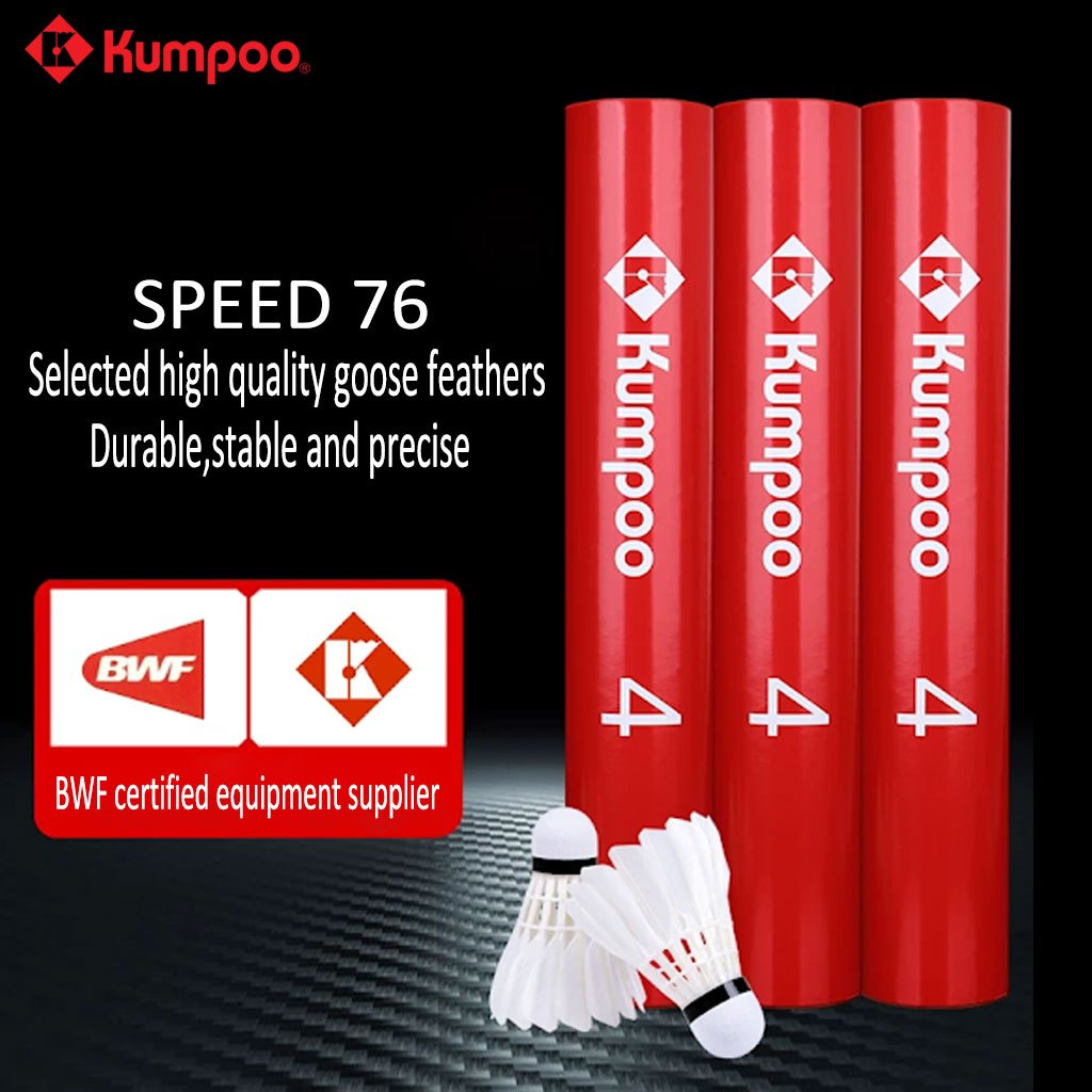 ลูกแบด Kumpoo รุ่น Kumpoo RED 4 (Speed 76)