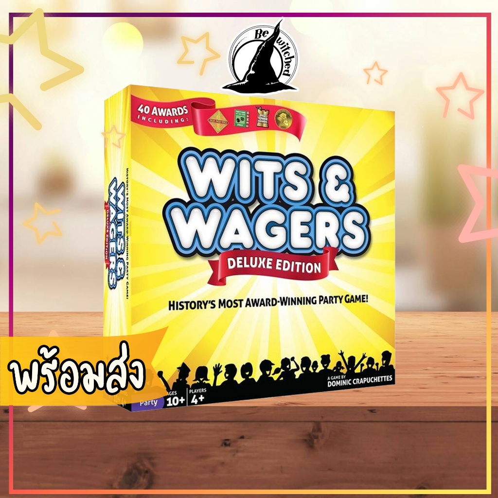 Wits & Wagers Deluxe Edition Board Game Bewitched