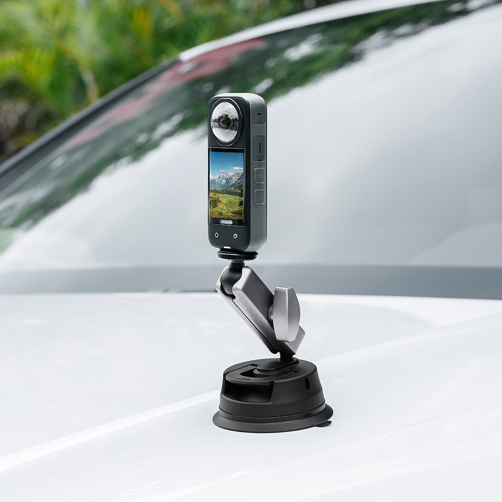 ตัวดูดกระจก suction cup mount for camera สำหรับ GOPRO / DJI / Insta360 / มือถือทุกรุ่น