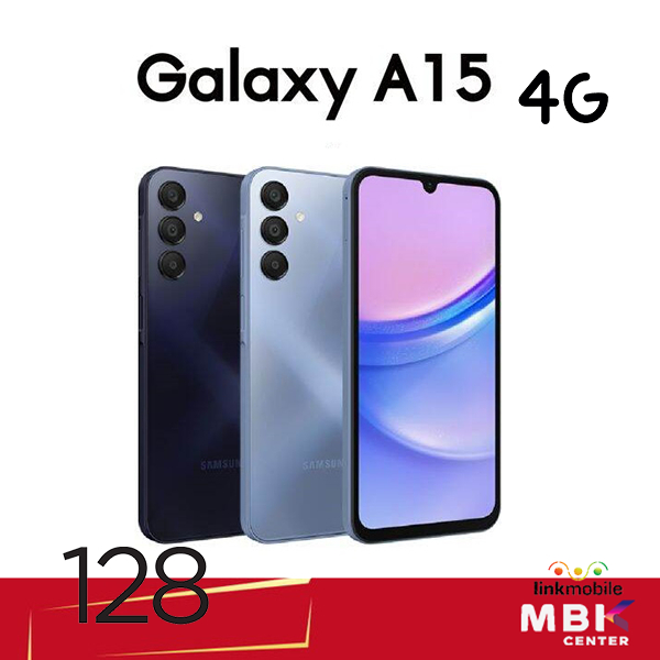 Samsung Galaxy A15 4G 128/8GB สินค้าใหม่ เครื่องศูนย์ รับประกันศูนย์ซัมซุง
