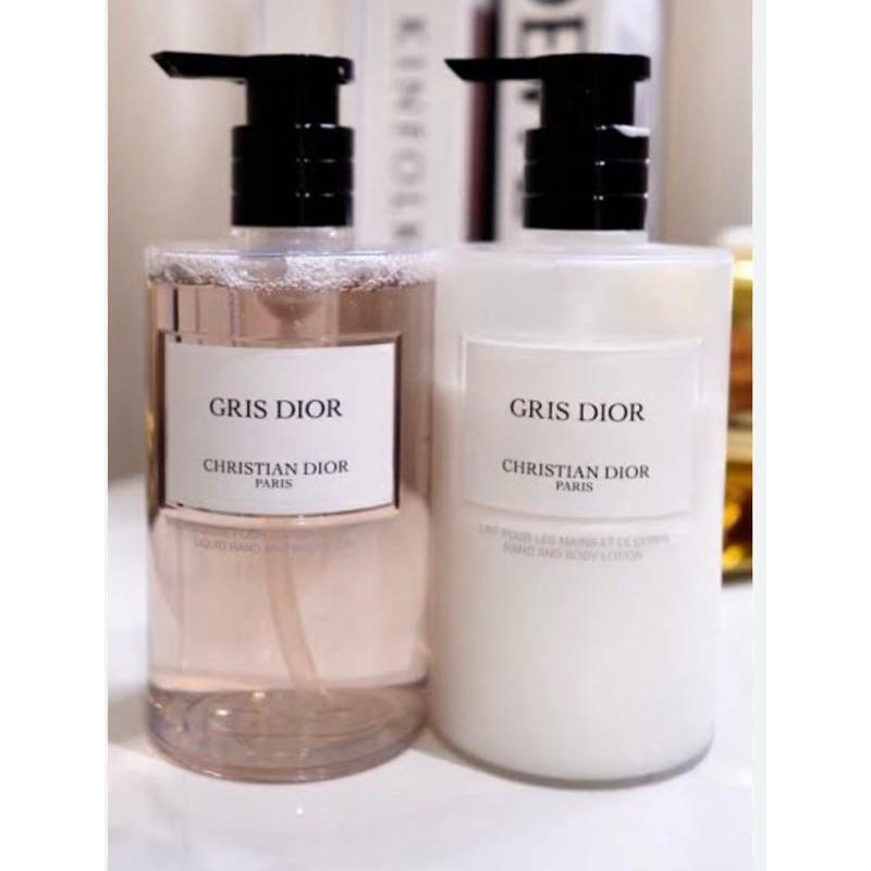 Dior gris dior liquid hand and body soap , body lotion