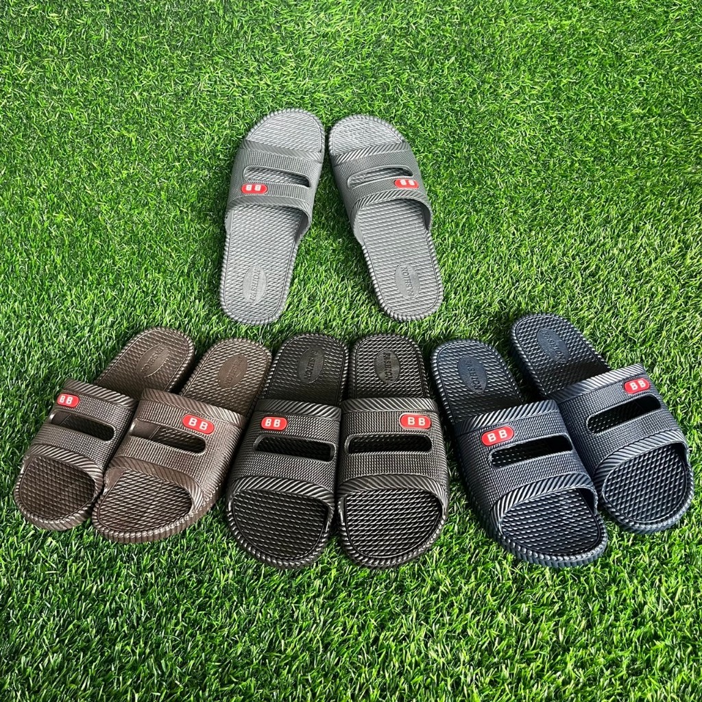 รองเท้า2ตอนยางพื้นนิ่มสวมใส่สบายเท้า ใส่กันลื่นได้ดี ยี่ห้อ BB DOUBLE ไซร้37-41