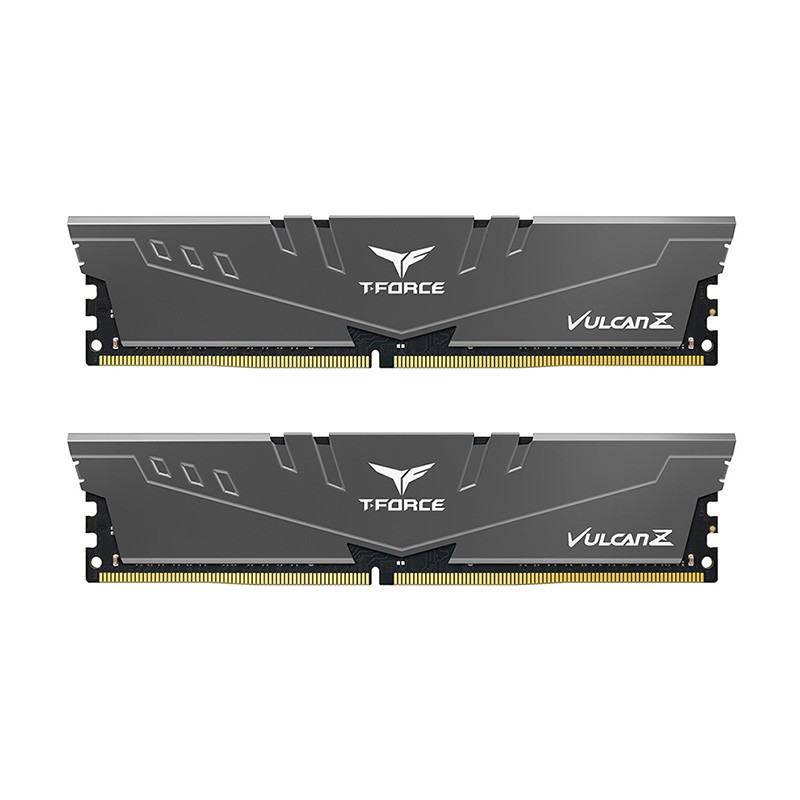 RAM (แรม) T-FORCE VULCAN Z 16GB (8x2) DDR4 3200MHz GRAY