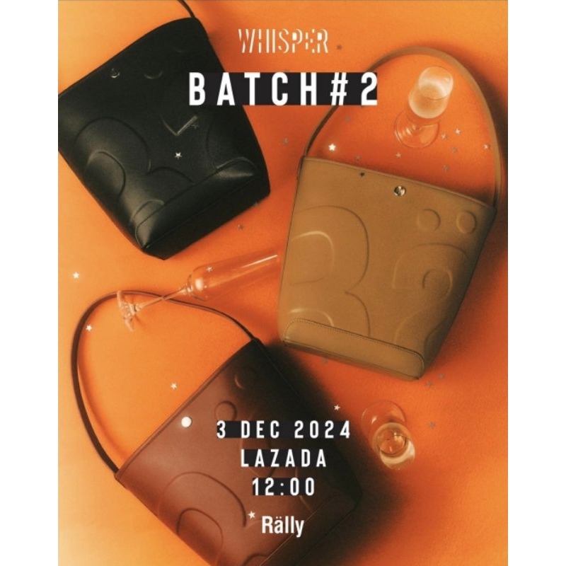 พร้อมส่ง Rally The Bag(ใช้โค้ด 30%ได้) - กระเป๋าทรง Bucket ทอลายโลโก้