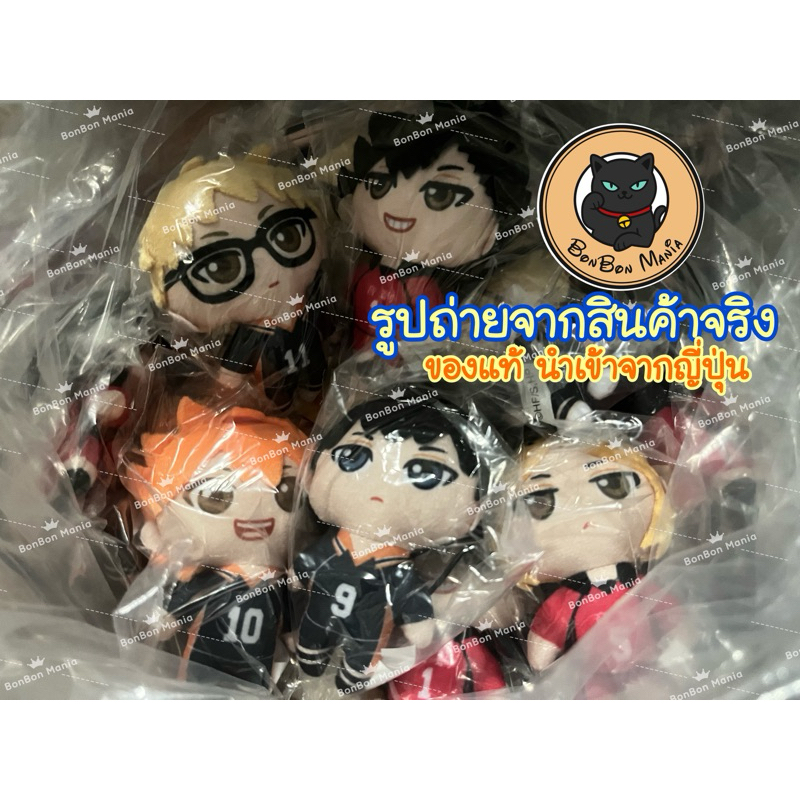 [แบบแยก-เลือกตัวได้]Gachapon Haikyu!! Plush Mascot set ราคา ถูกที่สุด ดีลบีเคเค แกลเลอรีภาพที่ 3
