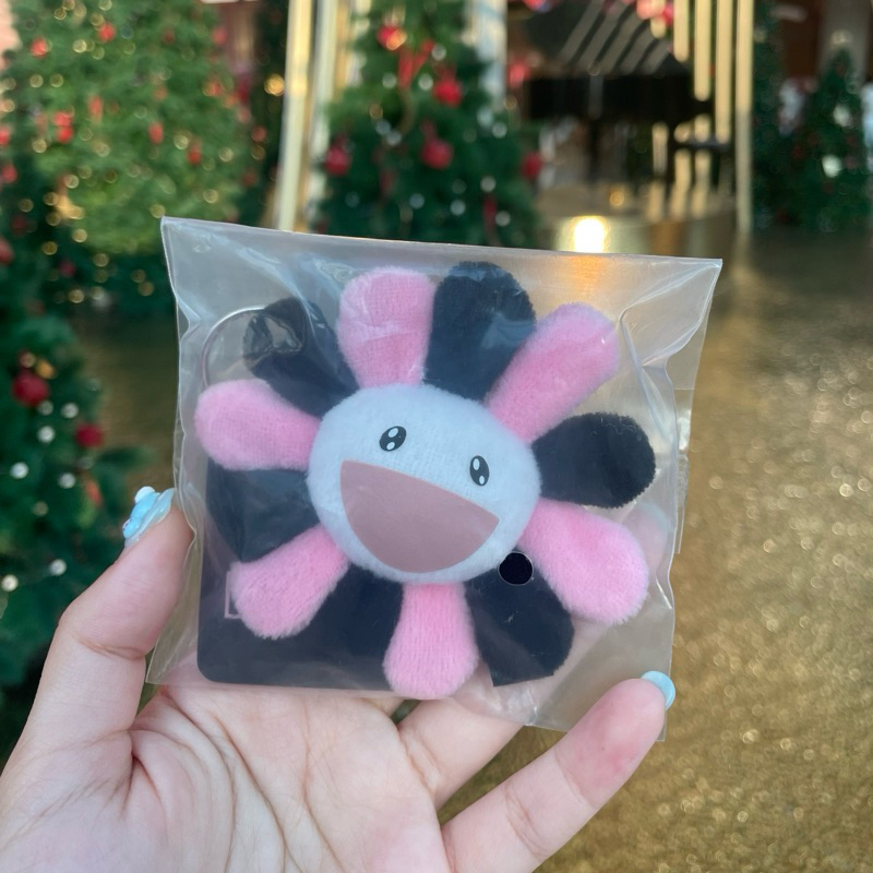 🖤💗พร้อมส่ง🌈 พวงกุญแจ Takashi Murakami x BLACKPINK Flower Keychain