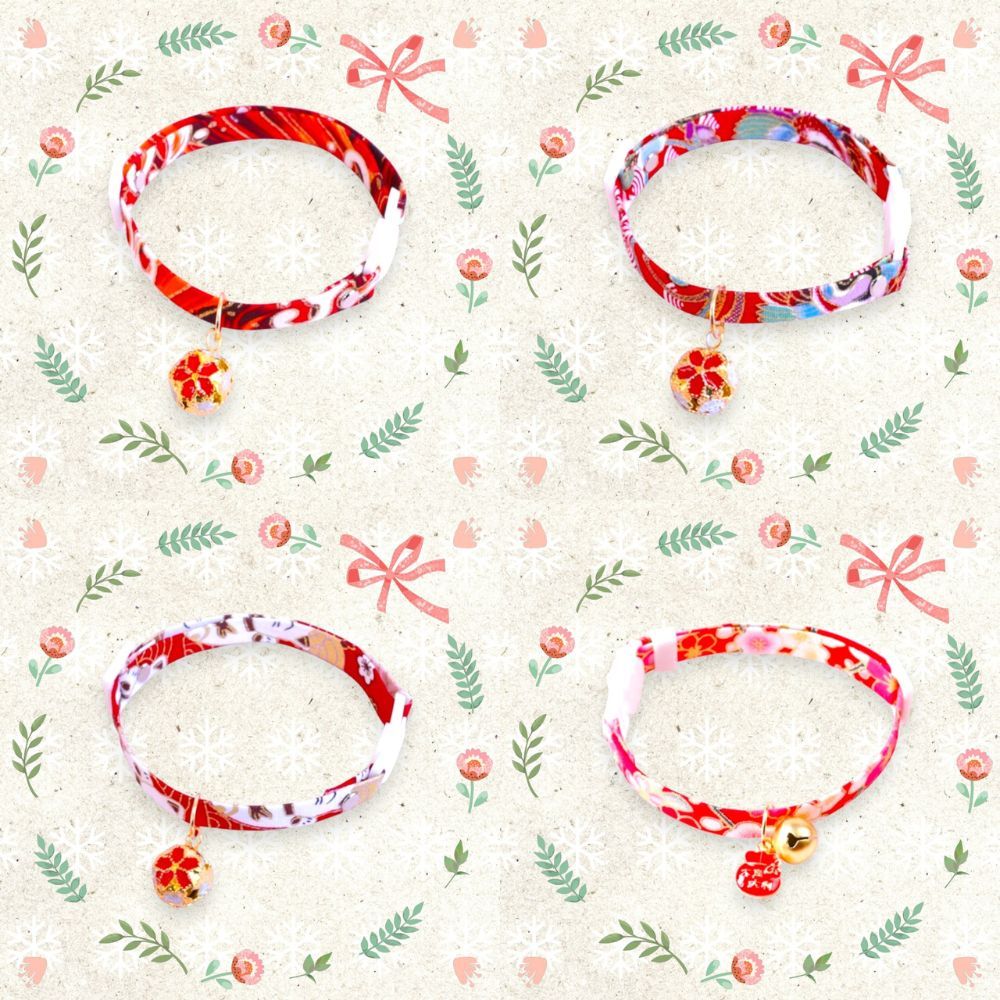 (A04)(พร้อมส่งจากไทย!) ปลอกคอนิรภัย ธีมตรุษจีน สำหรับสัตว์เลี้ยง - รูปที่ 2