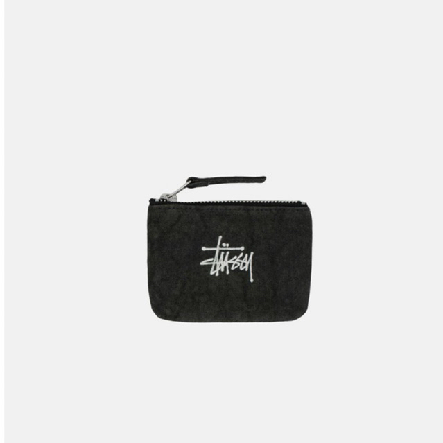 Stussy CANVAS COIN POUCH US กระเป๋าเหรียญ (แท้100%)