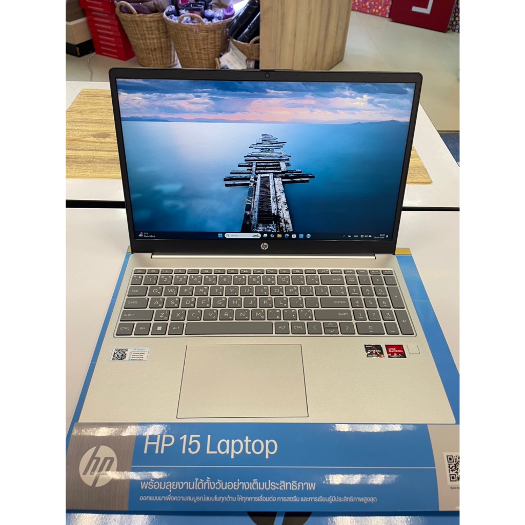 โน๊ตบุ๊ค HP 15-fc0285AU Silver