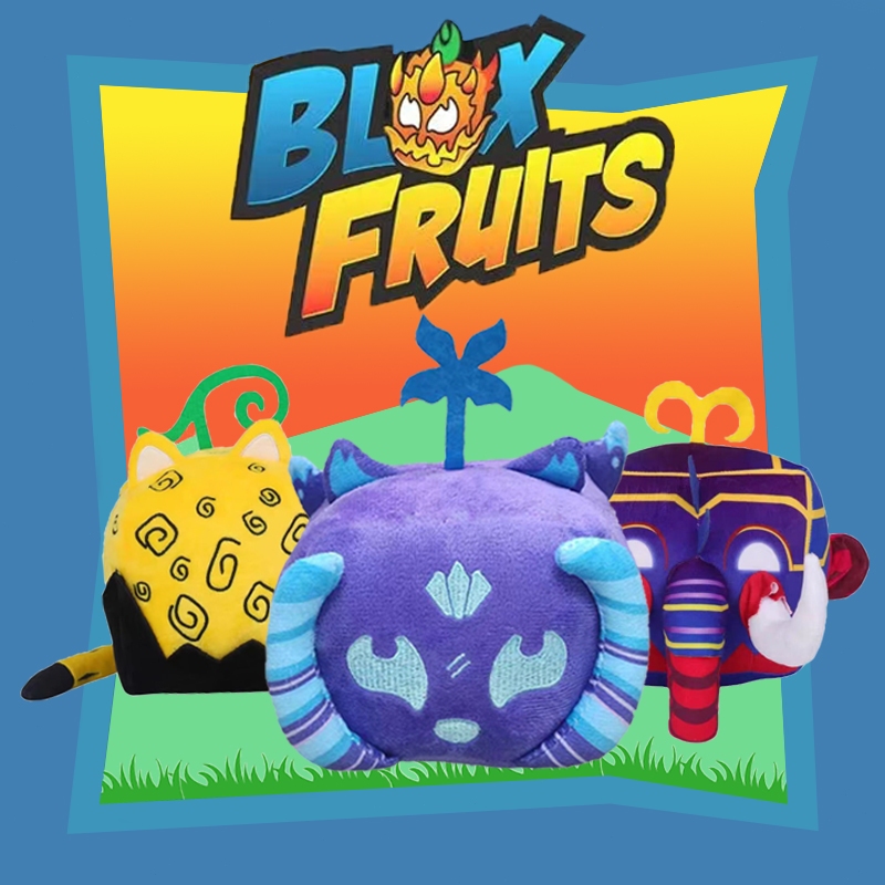 【COD】ตุ๊กตา Roblox Blox Fruit ตุ๊กตาผลไม้ปีศาจ ของเล่นตุ๊กตา รูปผลไม้บลอกซ์ เหมาะกับของขวัญคริสต์มาส ของเล่นสําหรับเด็ก