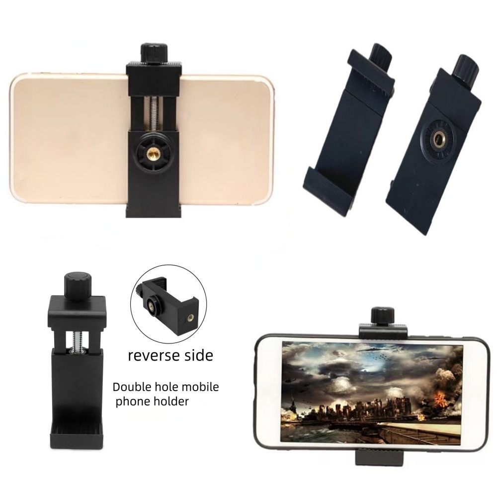 Holder Clip Ulanzi โทรศัพท์ ขาตั้งกล้องอะแดปเตอร์ ขายึดมาร์ทโฟนสำหรับมือถือ (จับมือถือ เกลียวหมุน) - รูปที่ 6