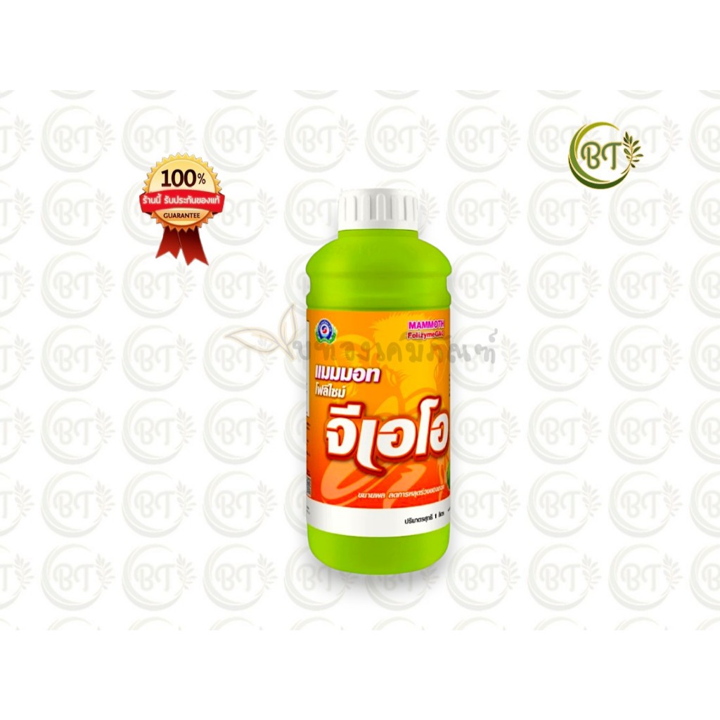 ขนาด 1 ลิตร แมมมอท โฟลิไซม์ จีเอ เทพวัฒนา เป็นปุ๋ยเคมีชนิดน้ำ สูตร 0-17-5 ธาตุอาหารหลักที่เป็นประโยชน์ต่อพืช