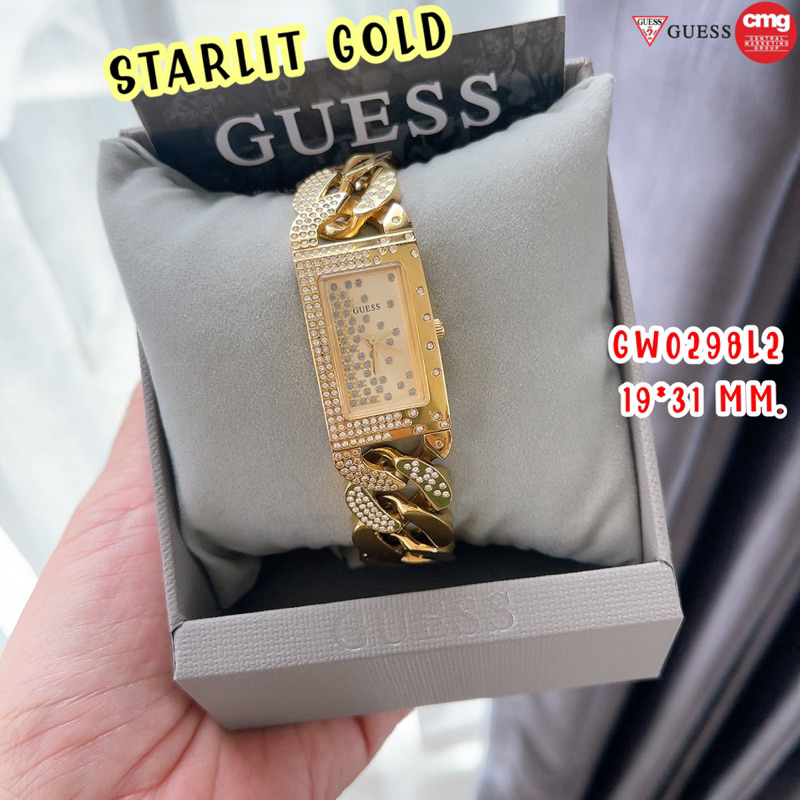 นาฬิกาผู้หญิง Guess GW0298L2 STARLIT GOLD ของแท้CMG