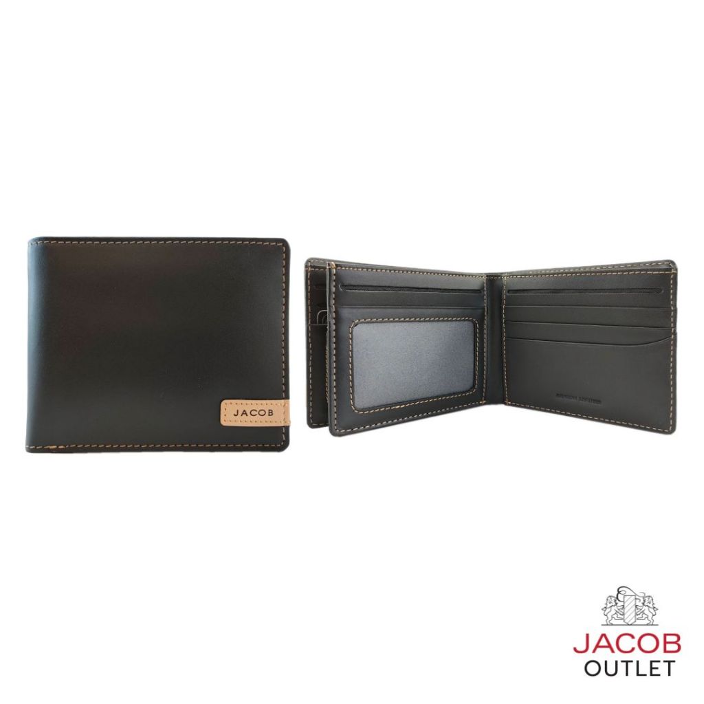 JACOB กระเป๋าสตางค์ชาย - แบบมาเพื่อการจัดเก็บบัตร - Wallet with Multiple Card Compartments - รุ่น 21923