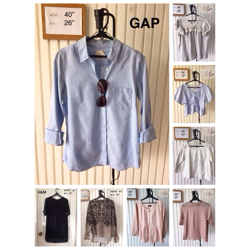 เสื้อหลากหลายแบบ สวยๆ ( อ่านรายละเอียดแต่ละตัว ก่อนกดสั่งสินค้านะคะ)