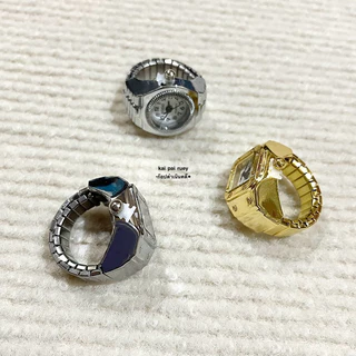 พร้อมส่ง🇹🇭 แหวนนาฬิกา Sz.54-58mm+ มีถ่าน พร้อมใช้งาน