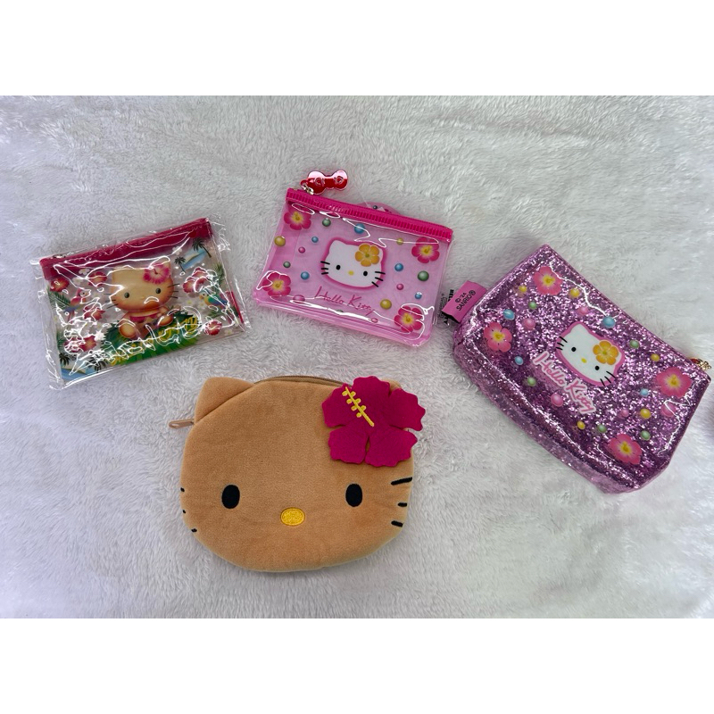 ❗️พร้อมส่ง ❗️กระเป๋าเครื่องสำอาง Hello Kitty Hawaii  ของแท้ 💯%จาก🇯🇵