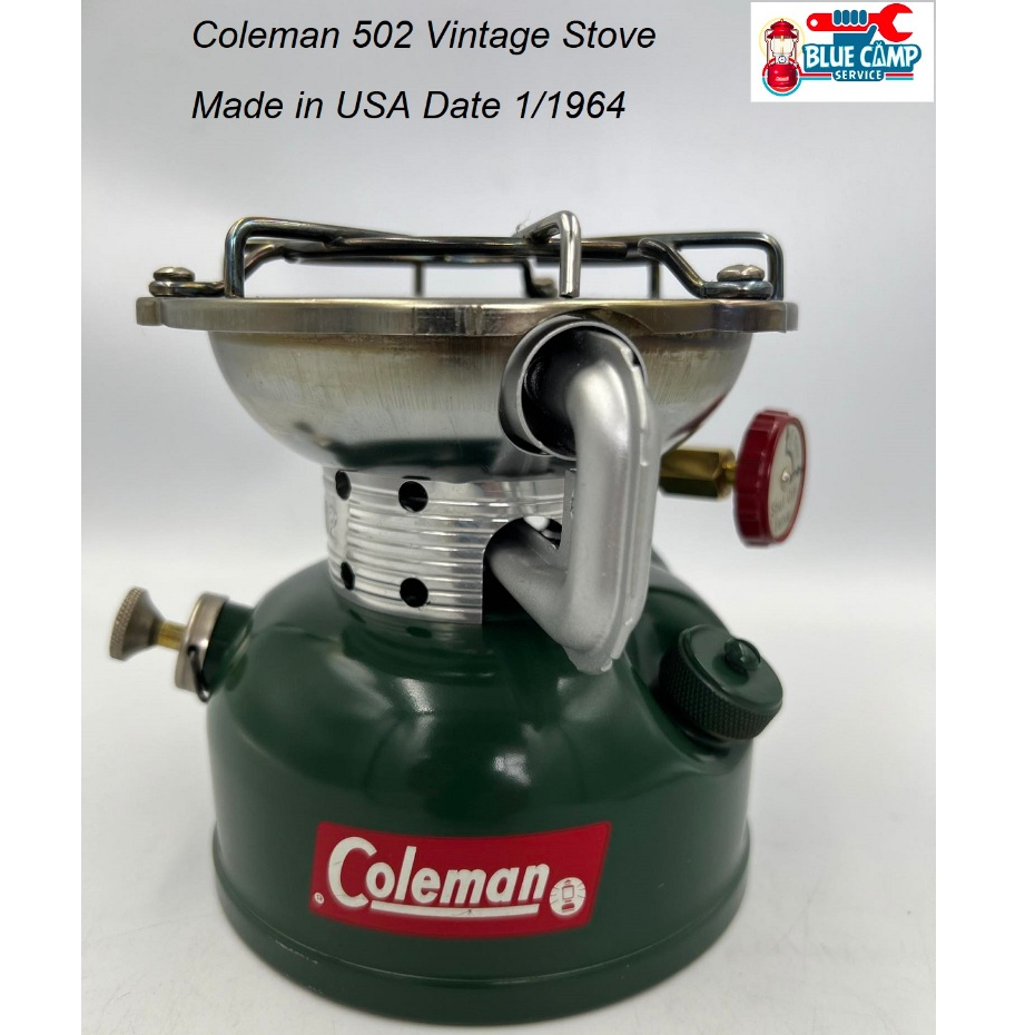 เตาน้ำมัน Vintage Coleman  Stove รุ่น 502-700 made in USA  ผลิต 1/1964