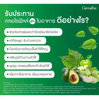 กิฟฟารีน วิตามินซี คลอโรฟิล์ซี-โอ ช่วยระบบขับถ่าย ถ่ายไม่สดวก ล้างสารพิษ ดีท้อกลำใส้