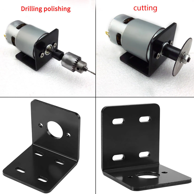 ฉากยึด-มอเตอร์ 775 สีดำ (ไม่แถมมอเตอร์)